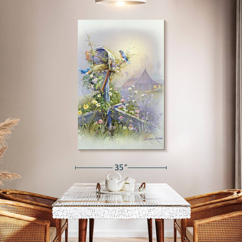 Brampt Mailbox Bird Nest, 51" H x 34" W