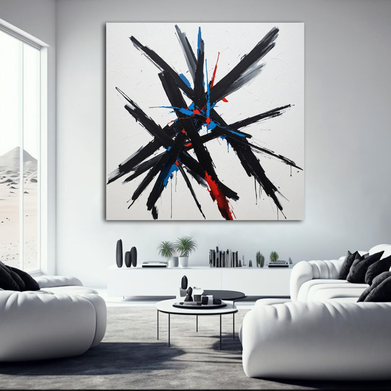 Shattered Calm II, 24" H x 24" W
