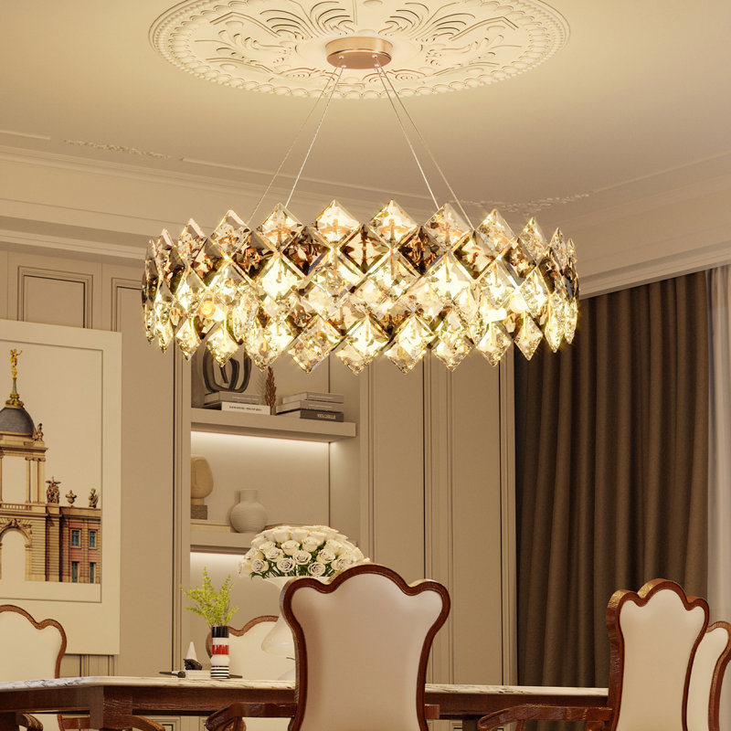 Aiace 8 - Light Crystal Chandelier