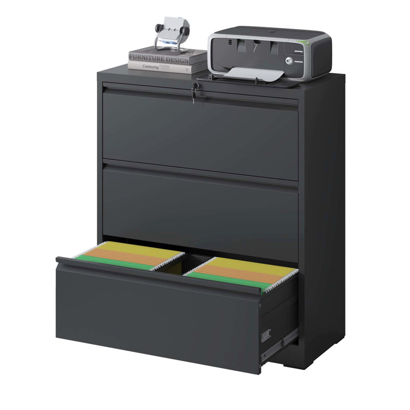 Menoher 15.68 " Wide 3 Filing Cabinet
