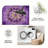 Purple Gold Mandala Marble   area rugs for Living Room, Soft and Comfortable, Suitable for all seasons, easy to maintain, machine washable Indoor floor mat, Under Table Farmhouse suitable for Bedroom, Dining Room, Study,  Balcony, Home Decor Patio-622866299