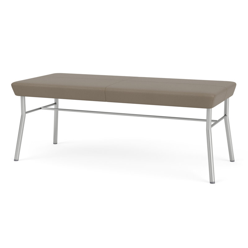 Lesro Banc en métal Mystic, Argent, Modena blé