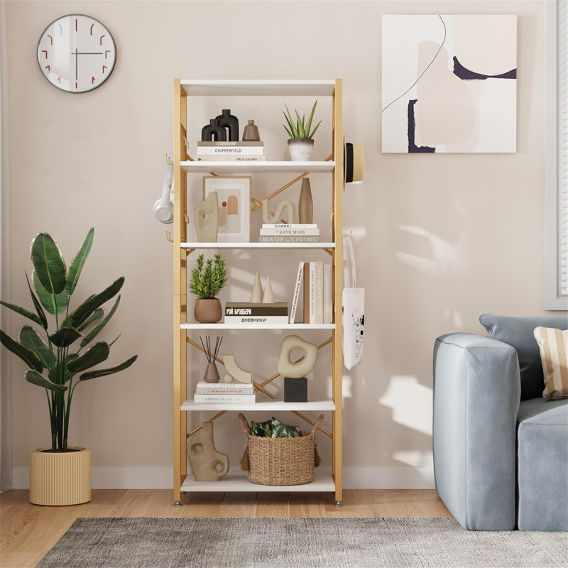Abhiraj 10 cm W Standard Bookcase