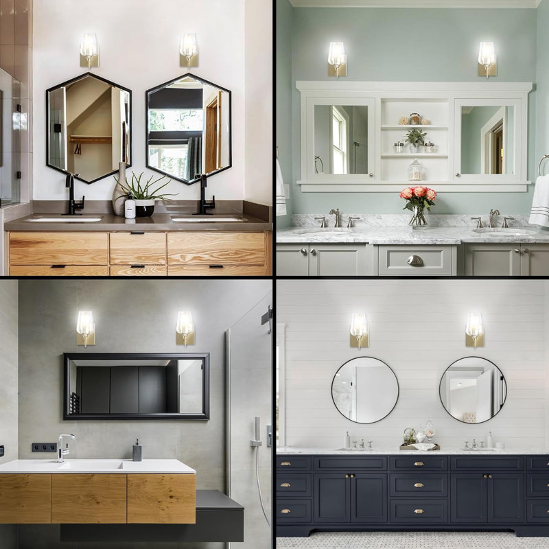 Éclairage pour meuble-lavabo 1 lumière 1 lumière