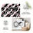 1PC pink black light grey off-white wavy stripe abstract retro area rugs for Living Room, Soft and Comfortable, Suitable for all seasons, easy-to-maintain, machine washable Indoor floor mat, Under Table Farmhouse suitable for dining room, bedroom,-129934844