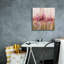 «Pink Reflections» par Silvia Vassileva, art mural sur toile, 37 po x 37 po-255133335