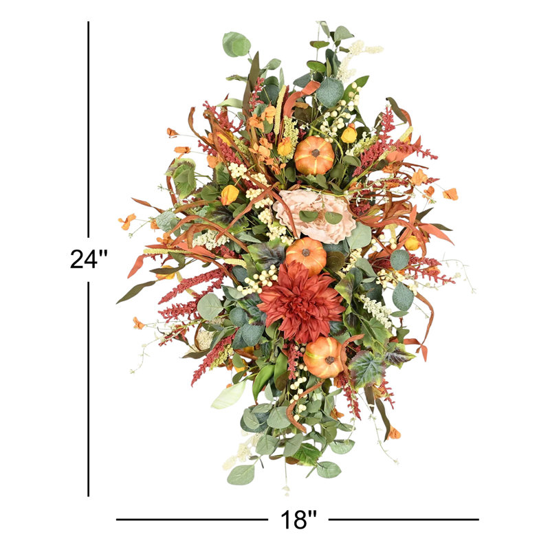 Ornement d'automne citrouille