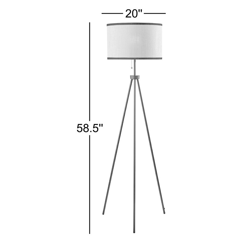 Lampe trépied 59 po Isadora