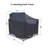 Jerimya Swivel Patio Wicker Outdoor Lounge Chair Covers