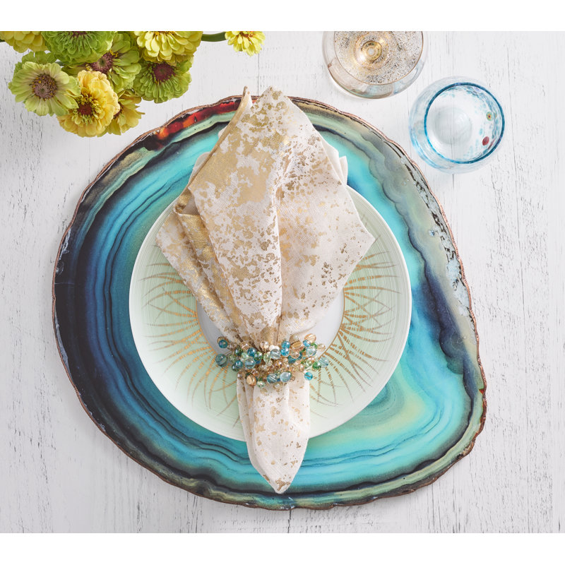 Azure Placemat in Turquoise