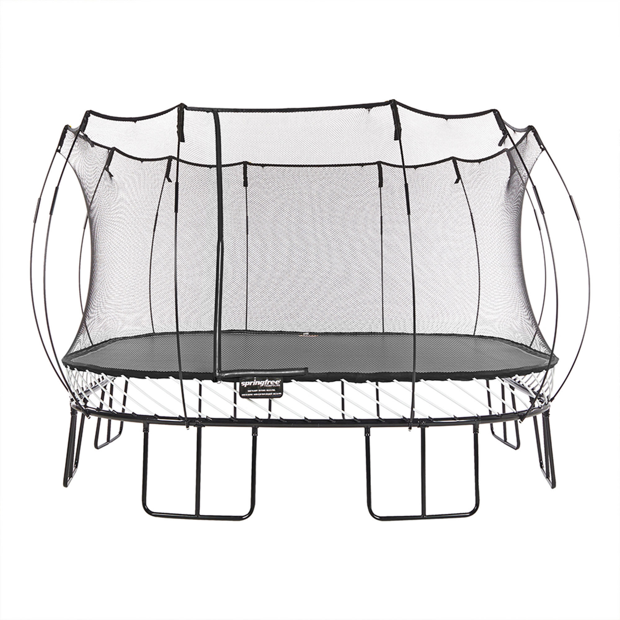 SpringfreeTrampoline Springfree Trampoline Kids Jumbo Square Trampoline ...