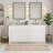 66" Double Bathroom Vanity Base Only-106891083