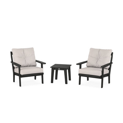 Mission 3-Piece Deep Seating Set