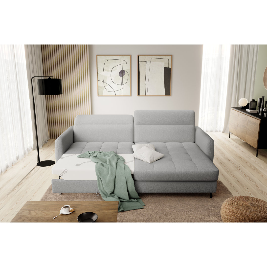 Ecksofa Alayssa mit Bettfunktion