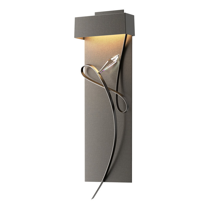 Rhapsody 1-Light LED Flush Mounted Sconce, Dark Smoke, Oil Rubbed Bronze