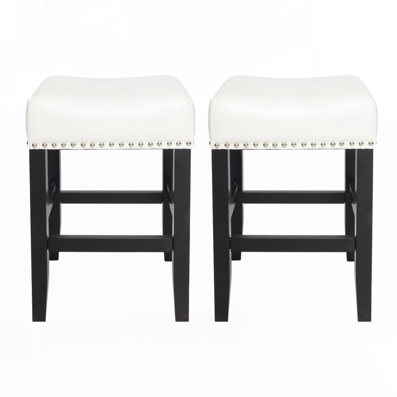 Tabouret de bar 26,75 po, Ivoire ivoire