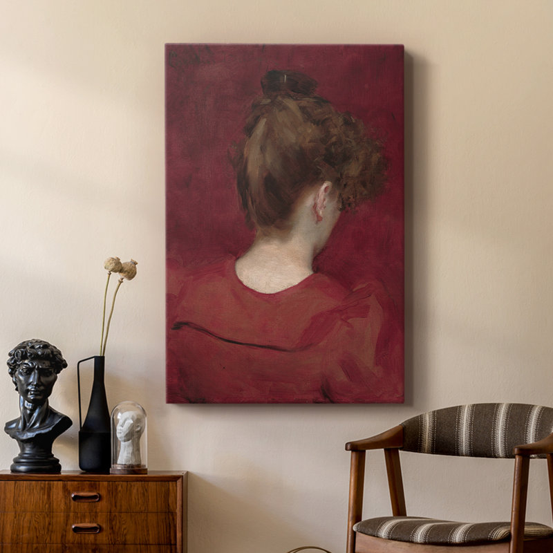 Impression de portrait rétro CX III - galerie Cavas sur mesure, H 60 po x l 40 po