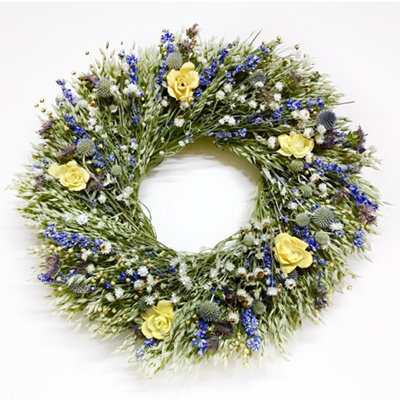 Handcrafted Dried Mixed Assortment 22'' Wreath