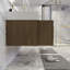 Ensemble de meuble-lavabo double mural l 59 po x P 19,75 po x H 22,25 po Glasgow-465763046-465763058