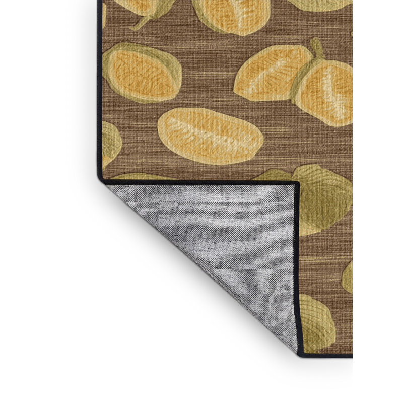  Tapis lavable Longan, Carré 5 pi