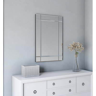 Alyn Glass Flat Wall Mirror