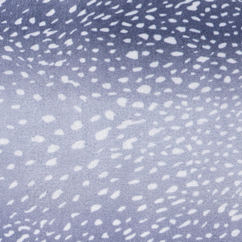 Housse de coussin Doe, Denim / Crème, 20 po X 20 po