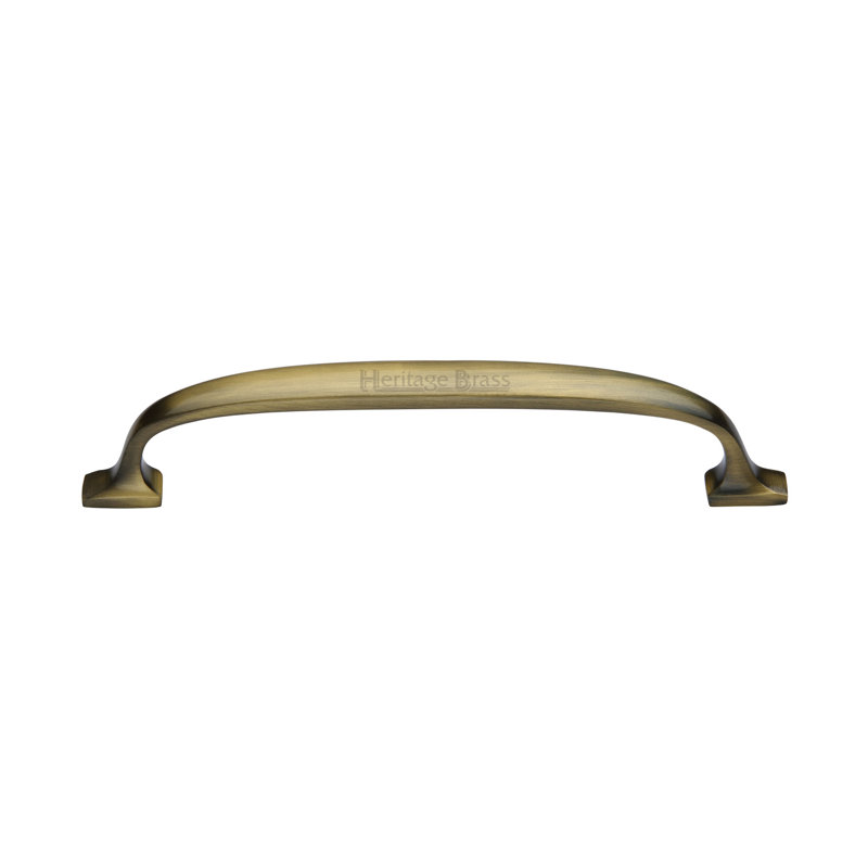 Heritage Brass Heritage Cabinet Pull Durham Design, Antique Brass, 16cm L x 1.75cm W