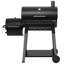 Royal Gourmet 28-inch Heavy Duty Charcoal Grill With Offset Smoker, Black