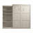 Arlex Queen Bed with Storage Unit (101W)-88513658