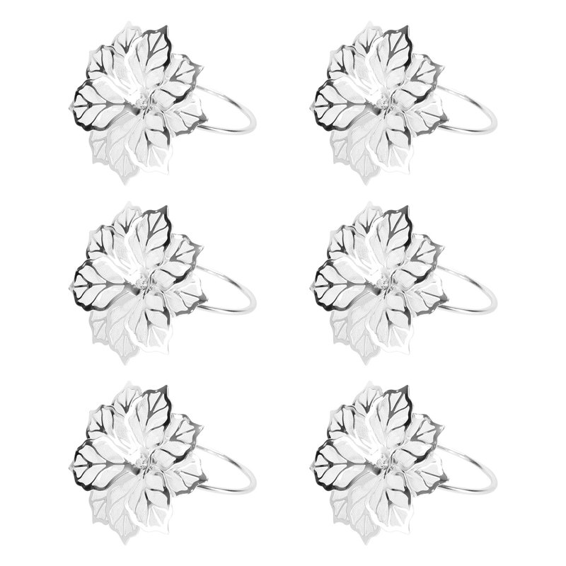 Rond de serviette Hollow Out Flower