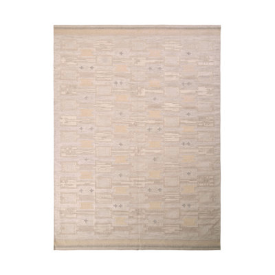 Wool Geometric Area Rug