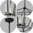 4 - Light Dimmable Lantern Geometric Chandelier