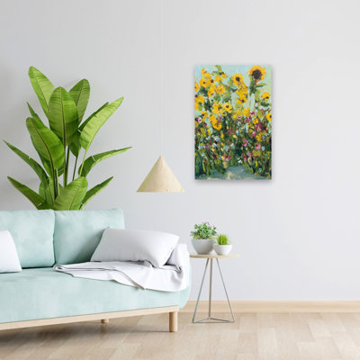 Tournesols champêtres / champêtres et contemporains