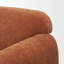 Chaise rembourrée en tissu brun Saga-1604825704