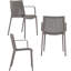 Ensemble de 4 chaises longues modernes PP-160932209