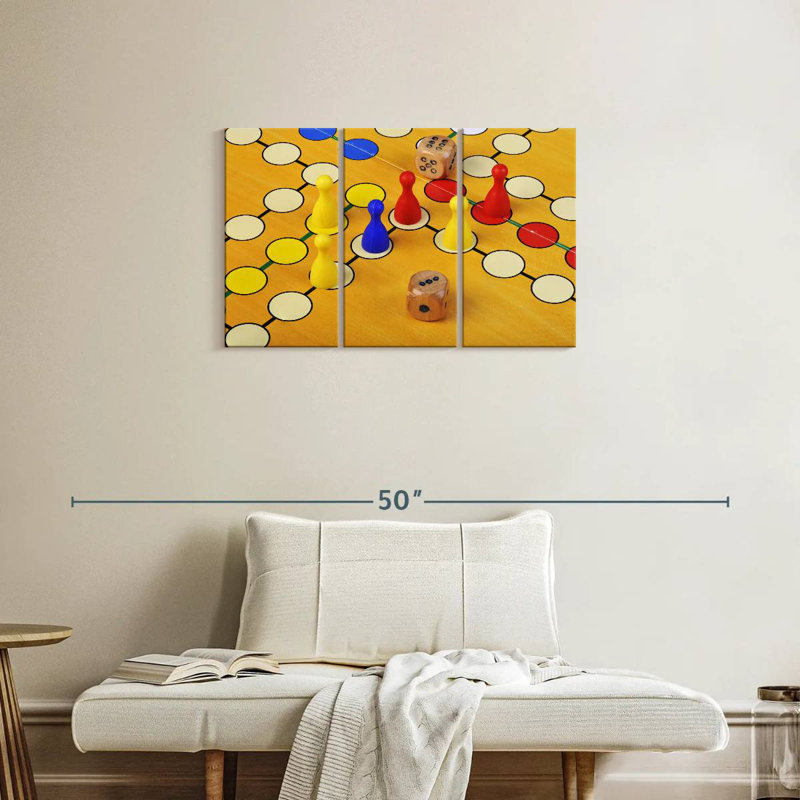 Senne, jeu de Ludo, H 20 po x l 33 po