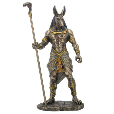 Figurine en résine 10,83 po Anubis
