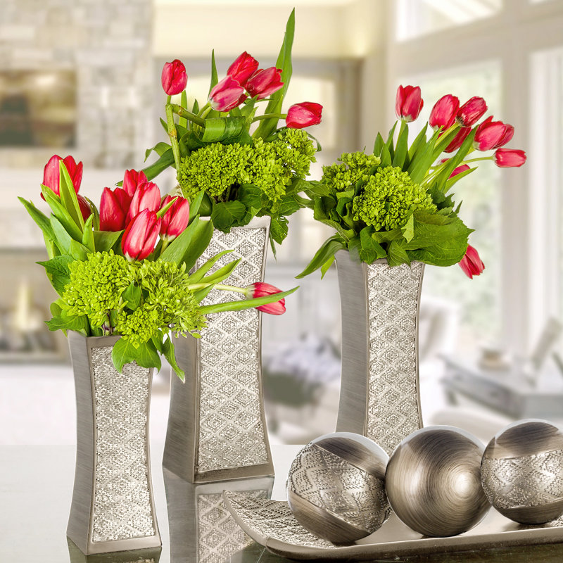 Dublin 4 Piece Coffee Table Tray and Orb Set