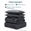 Microfiber No Pattern Duvet Cover Set with Pillowcases-115671382-115671381