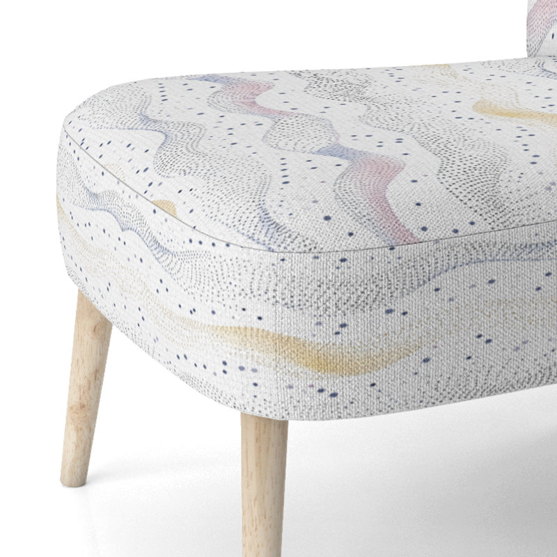 Chaise d'appoint Dots, Chaise d'appoint sans accoudoirs