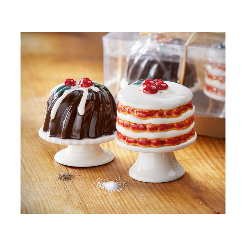 SUGAR PLUM CAKES S&P S/2