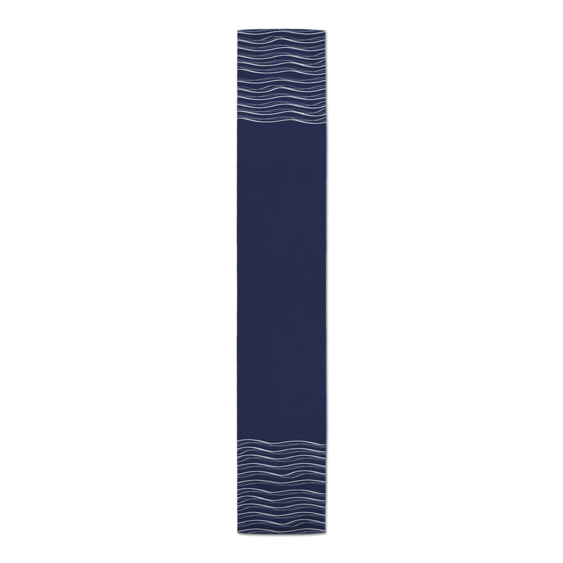 Rectangular Table Runner, 90" x 16", Navy