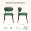 Chaise de salle à manger rembourrée avec structure en métal Westhampton-929605120