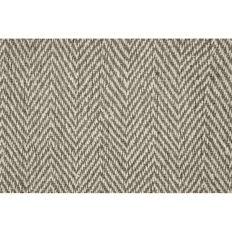 Meurer Geometric Square Cushion, Natural