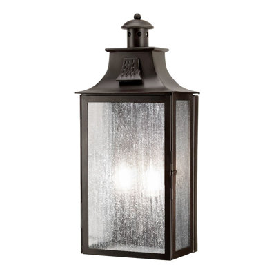 Westminster Old Bronze 2 - Bulb Outdoor Wall Lantern