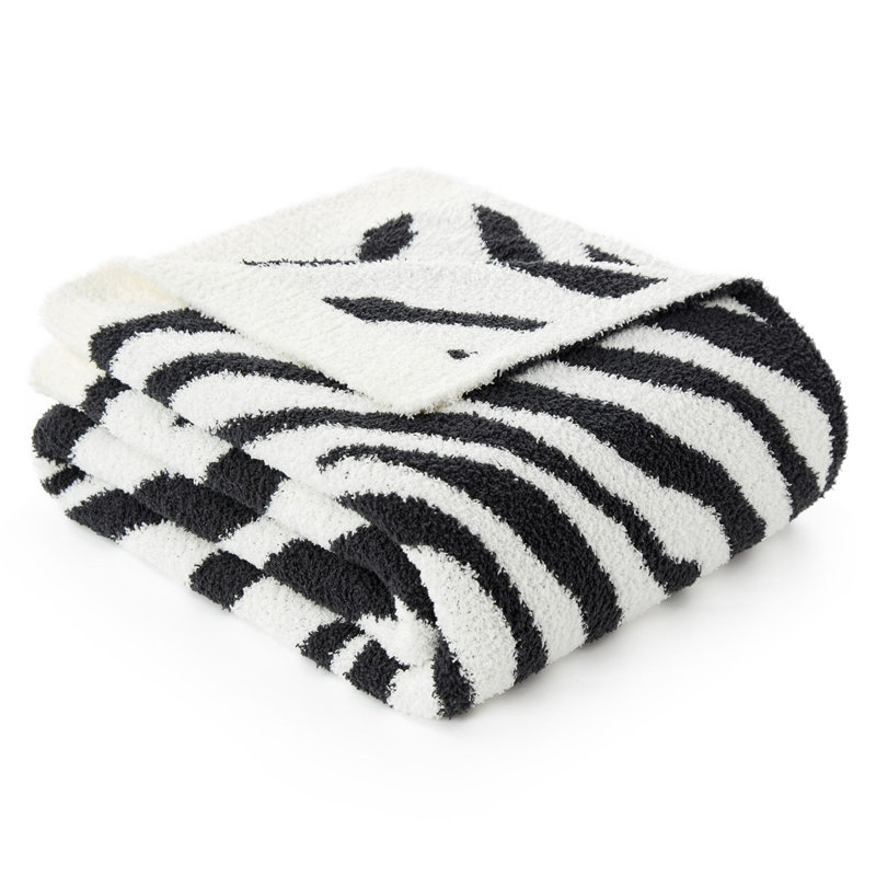 Jeté en tricot réversible Snuggle Sac, L 60 po x l 50 po