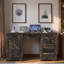 Bureau de ferme à la maison avec station de charge, 5 tiroirs et 1 armoire-1838261246
