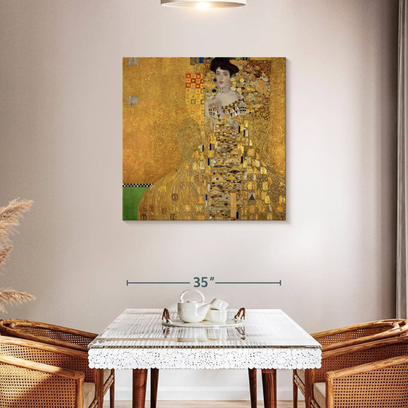 Leisha Adele Bloch-Bauer I 1907, 36" H x 36" W