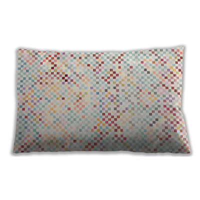 Polka Dots Microsuede Throw Pillow