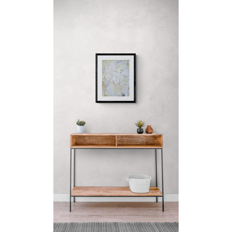 323 White Explosion Print by Anne B. Schwartz, 31.25" H x 25.25" W 
